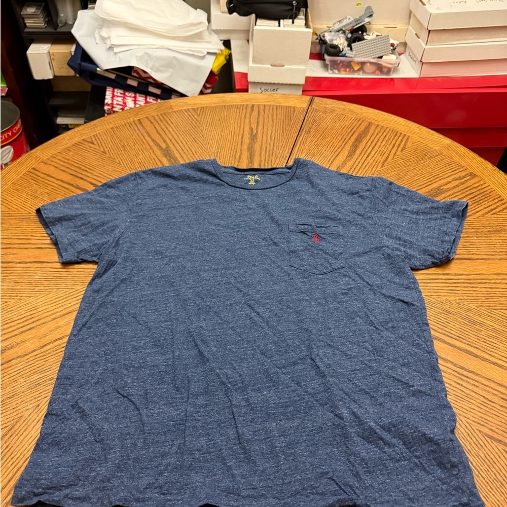 Polo Ralph Lauren Heather Blue Short Sleeve Tee